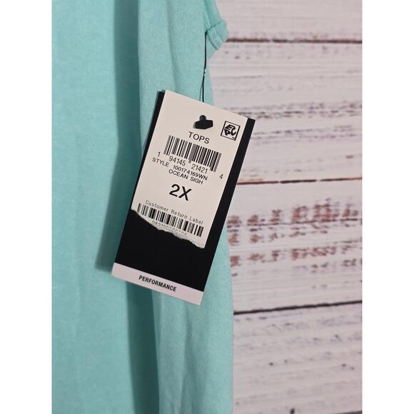 Ideology plus size womens size 2X lot (3) tops in total all NWT - Picture 6 of 9